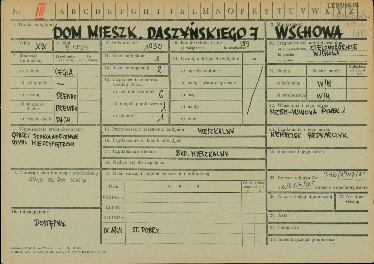 Karta zielona, skan nr 1