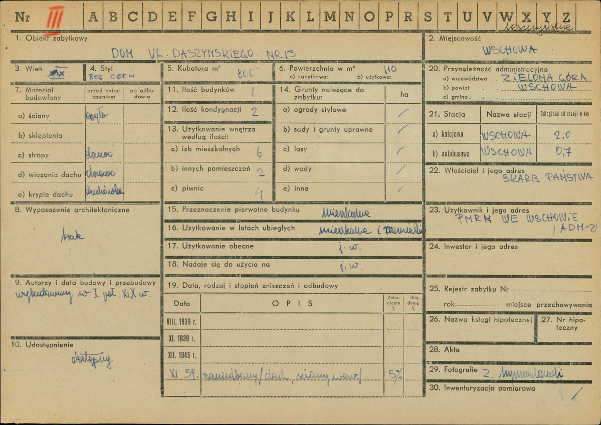 Karta zielona, skan nr 1