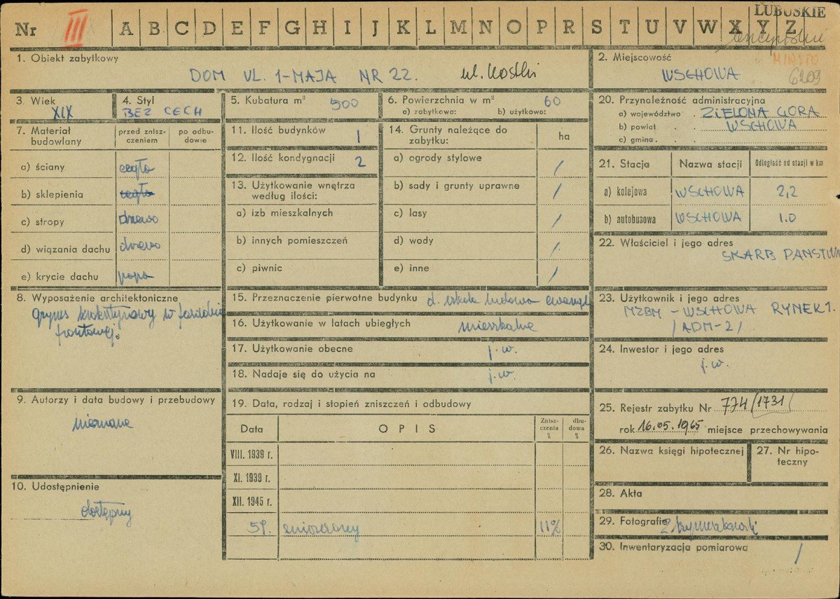 Karta zielona, skan nr 1