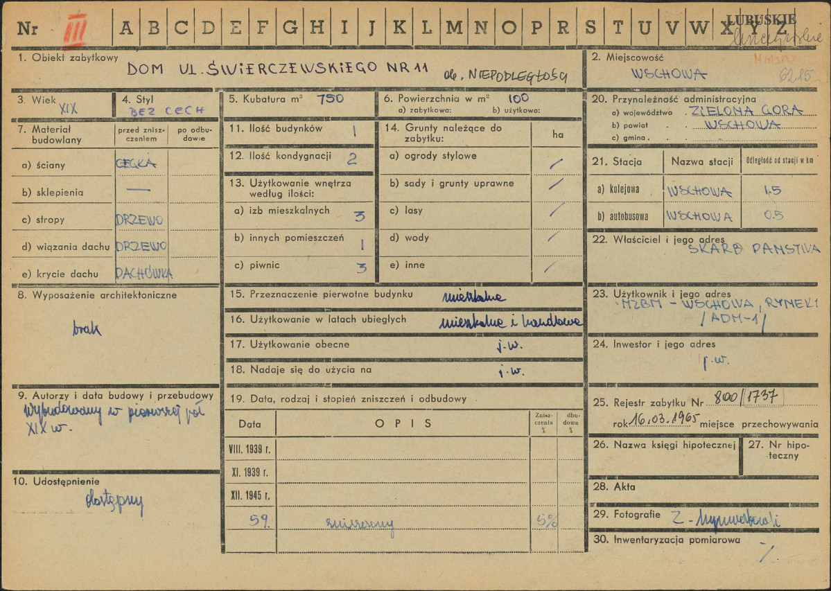 Karta zielona, skan nr 1