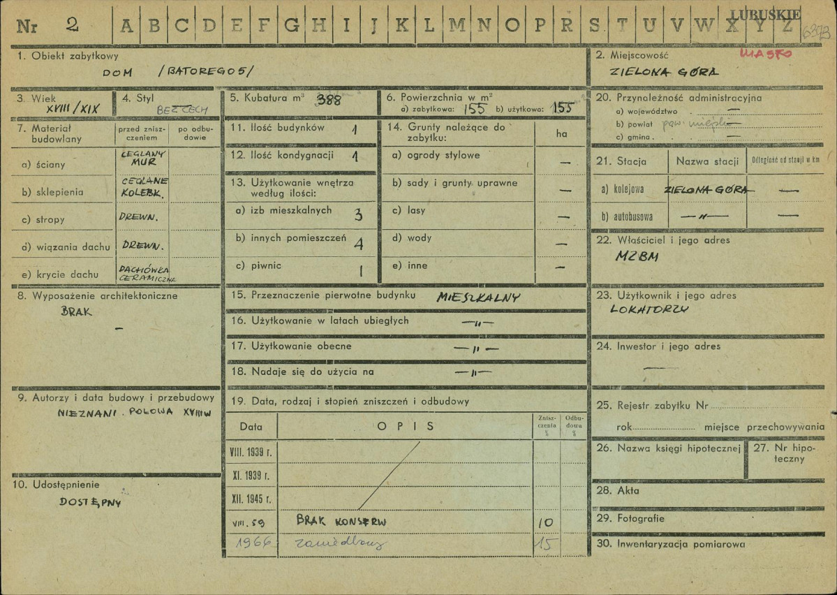 Karta zielona, skan nr 1