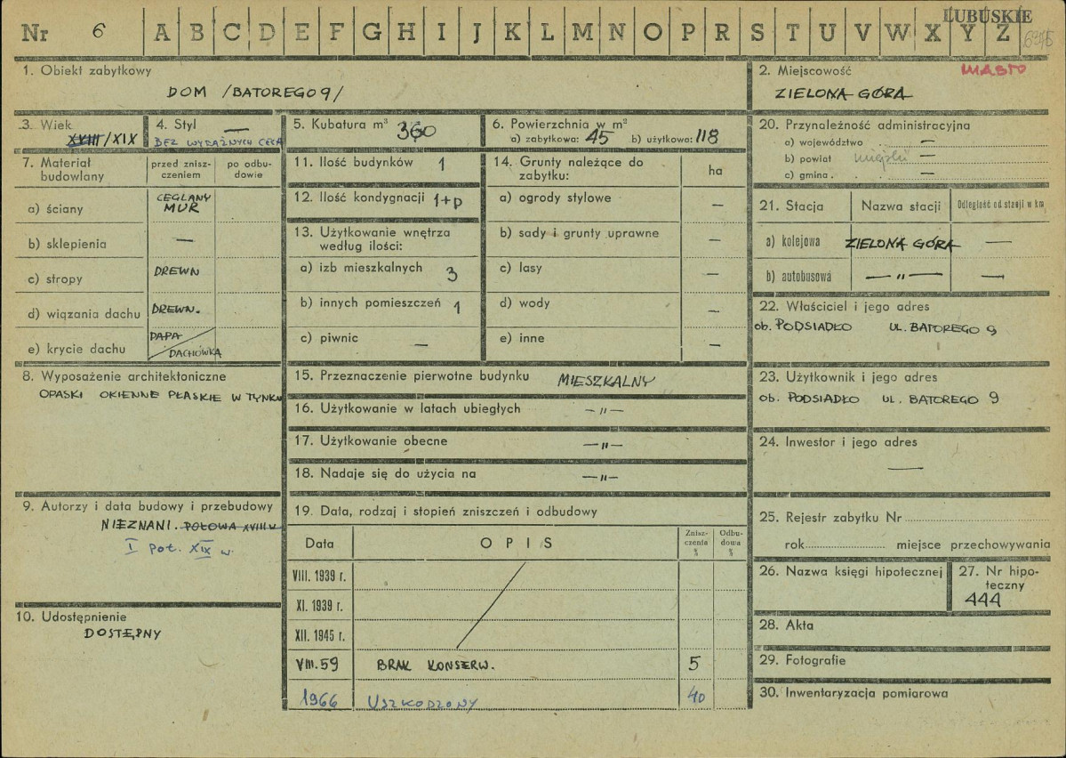 Karta zielona, skan nr 1