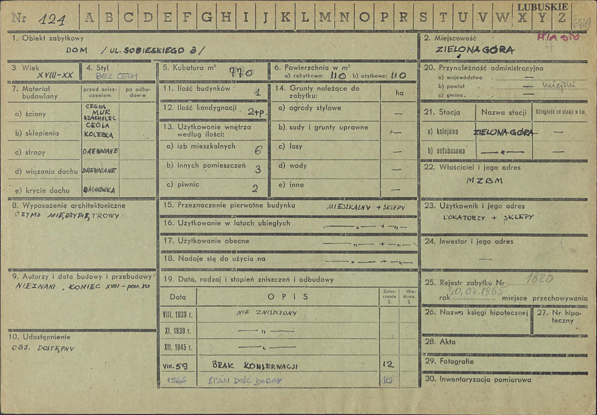 Karta zielona, skan nr 1