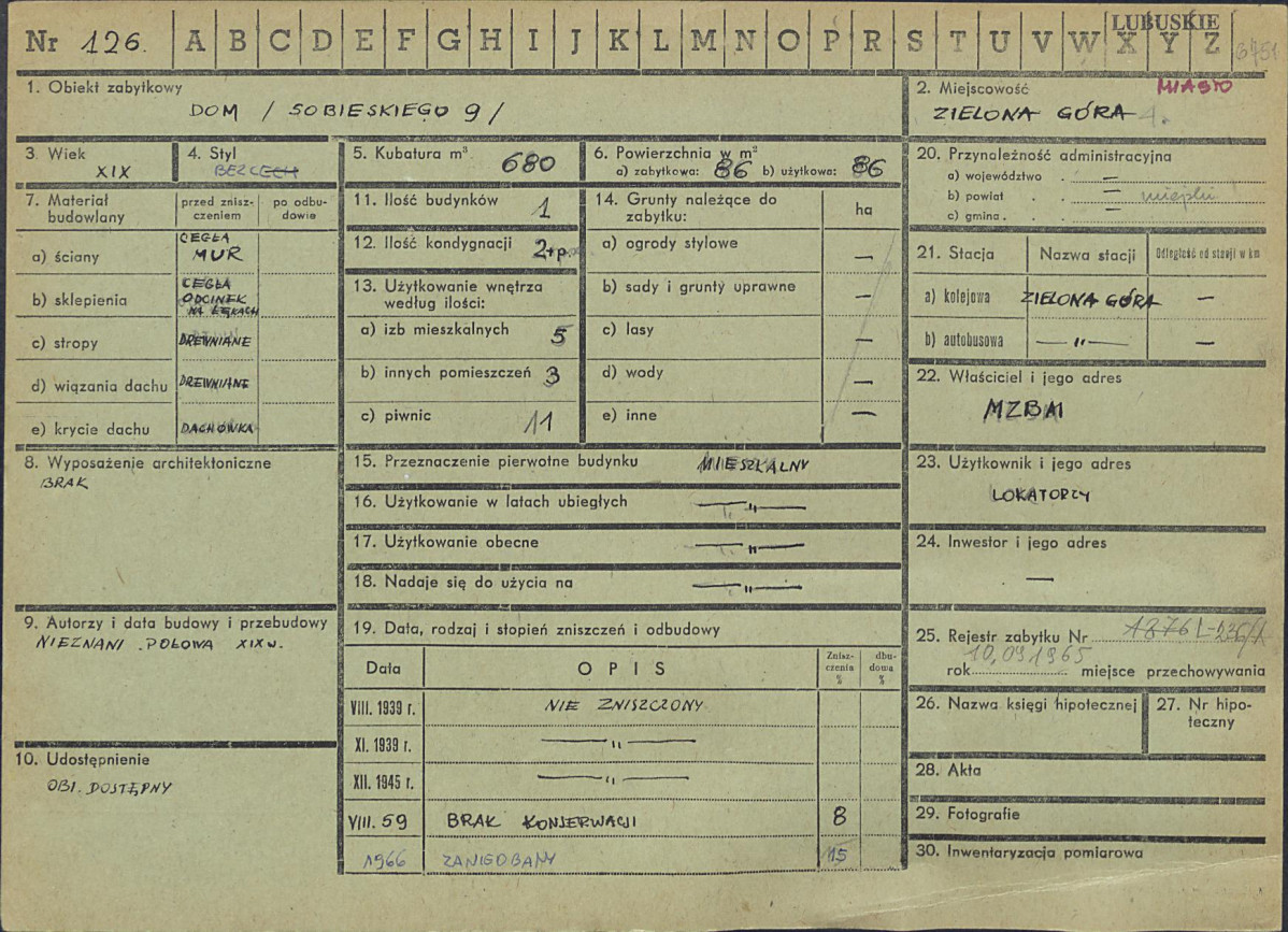 Karta zielona, skan nr 1