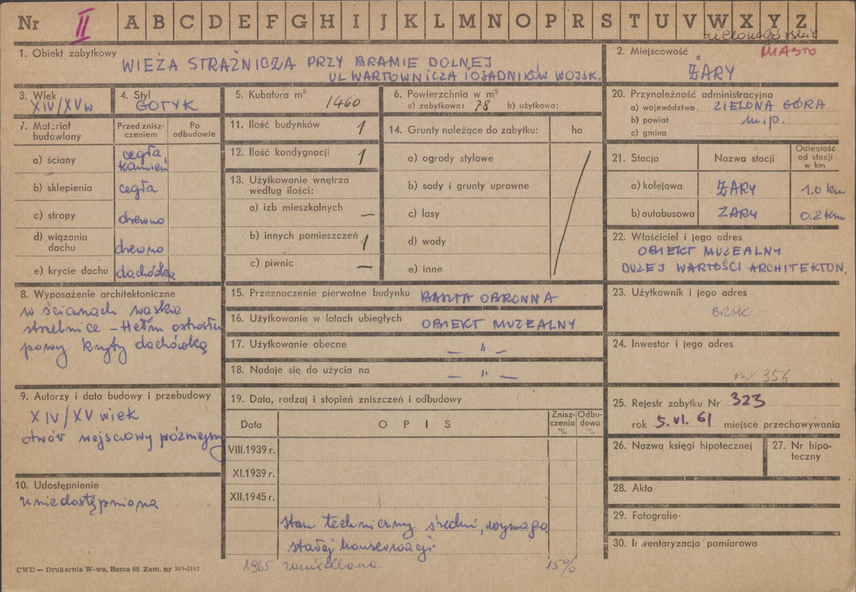 Karta zielona, skan nr 1