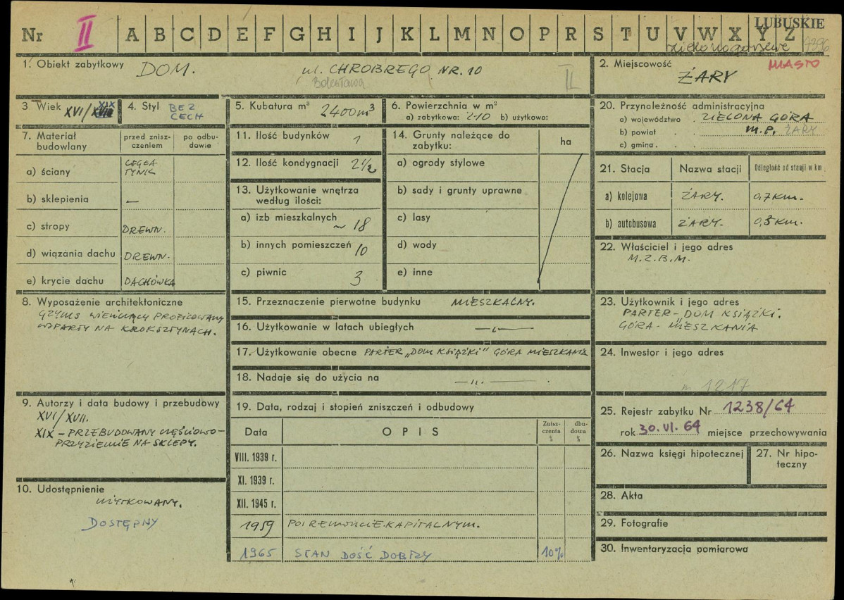 Karta zielona, skan nr 1
