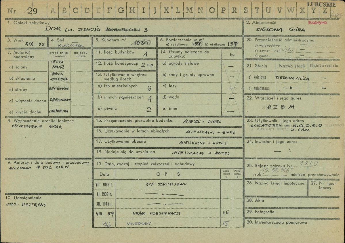Karta zielona, skan nr 1