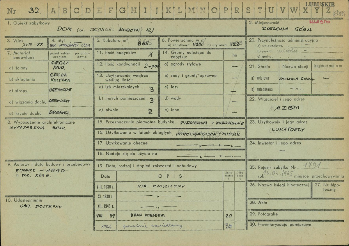 Karta zielona, skan nr 1