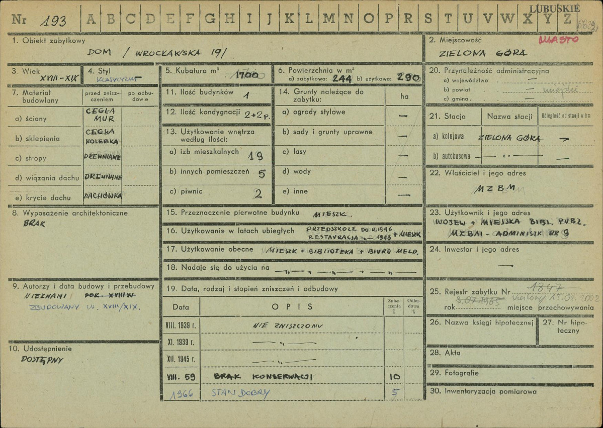 Karta zielona, skan nr 1