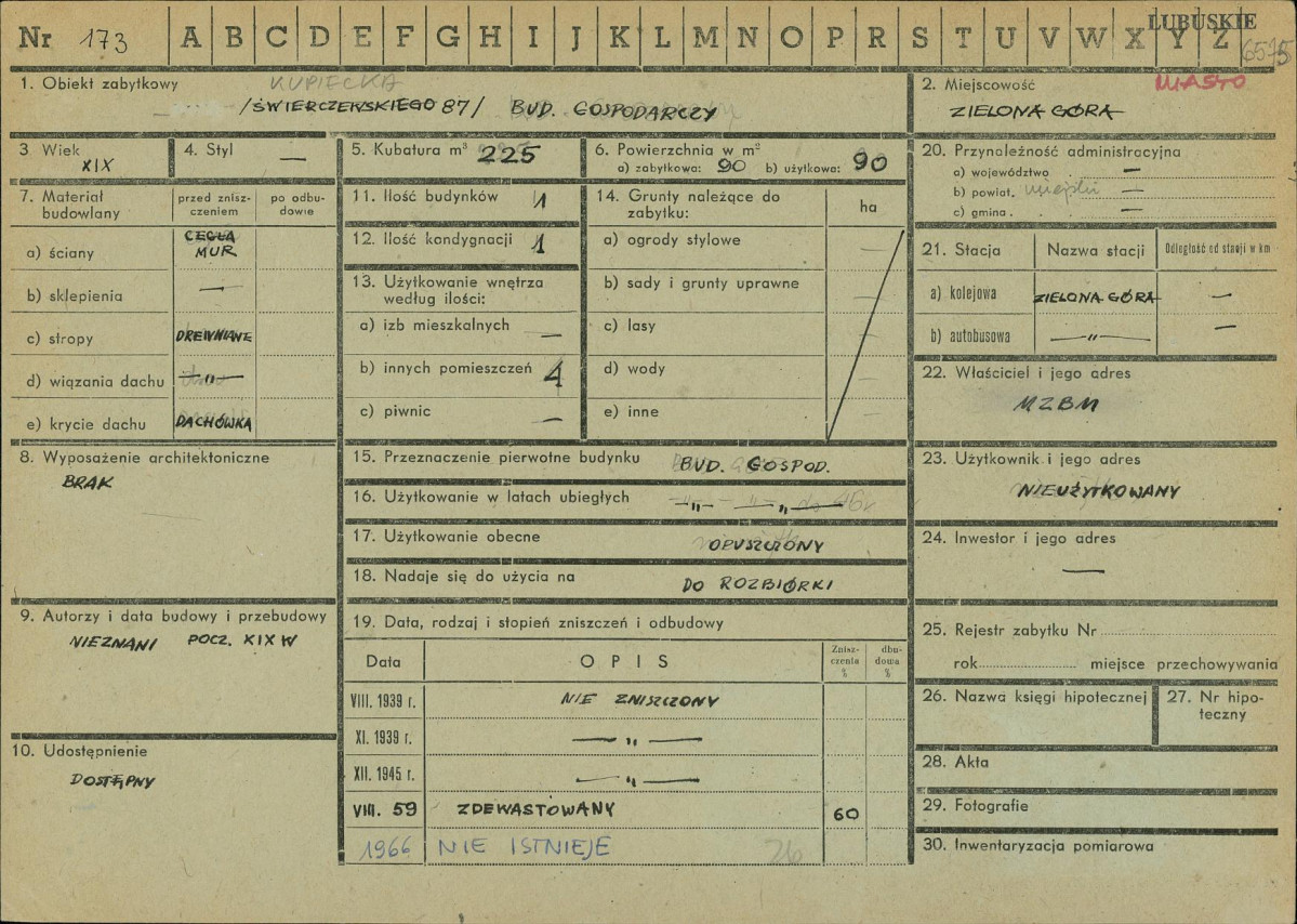 Karta zielona, skan nr 1