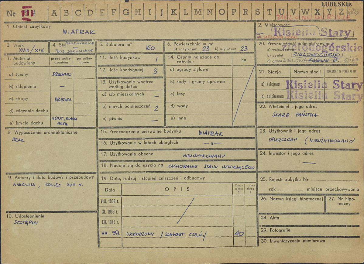 Karta zielona, skan nr 1