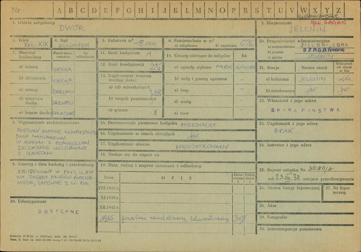 Karta zielona, skan nr 1