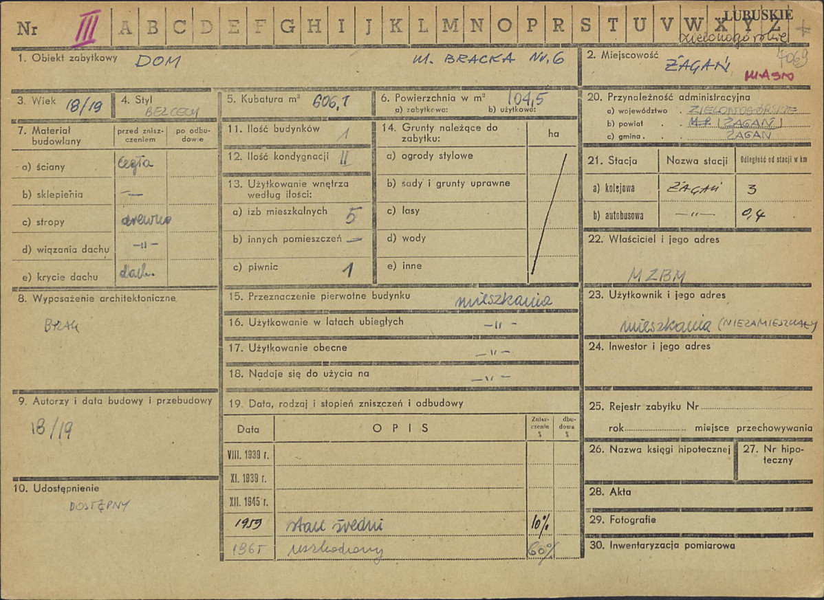 Karta zielona, skan nr 1
