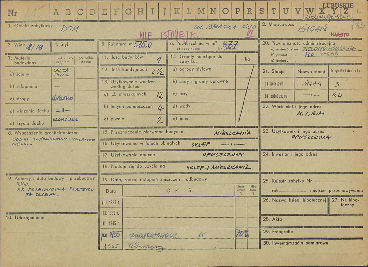 Karta zielona, skan nr 1