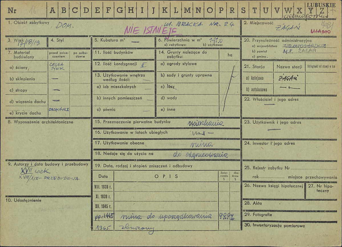 Karta zielona, skan nr 1