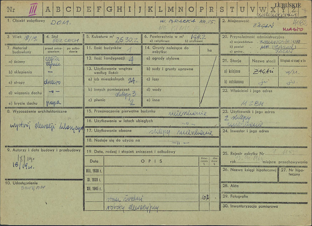 Karta zielona, skan nr 1