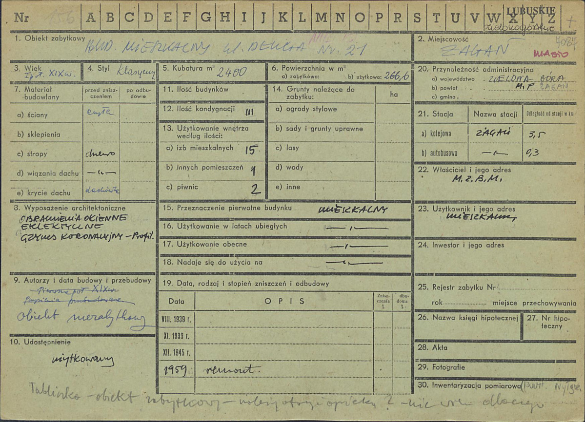 Karta zielona, skan nr 1