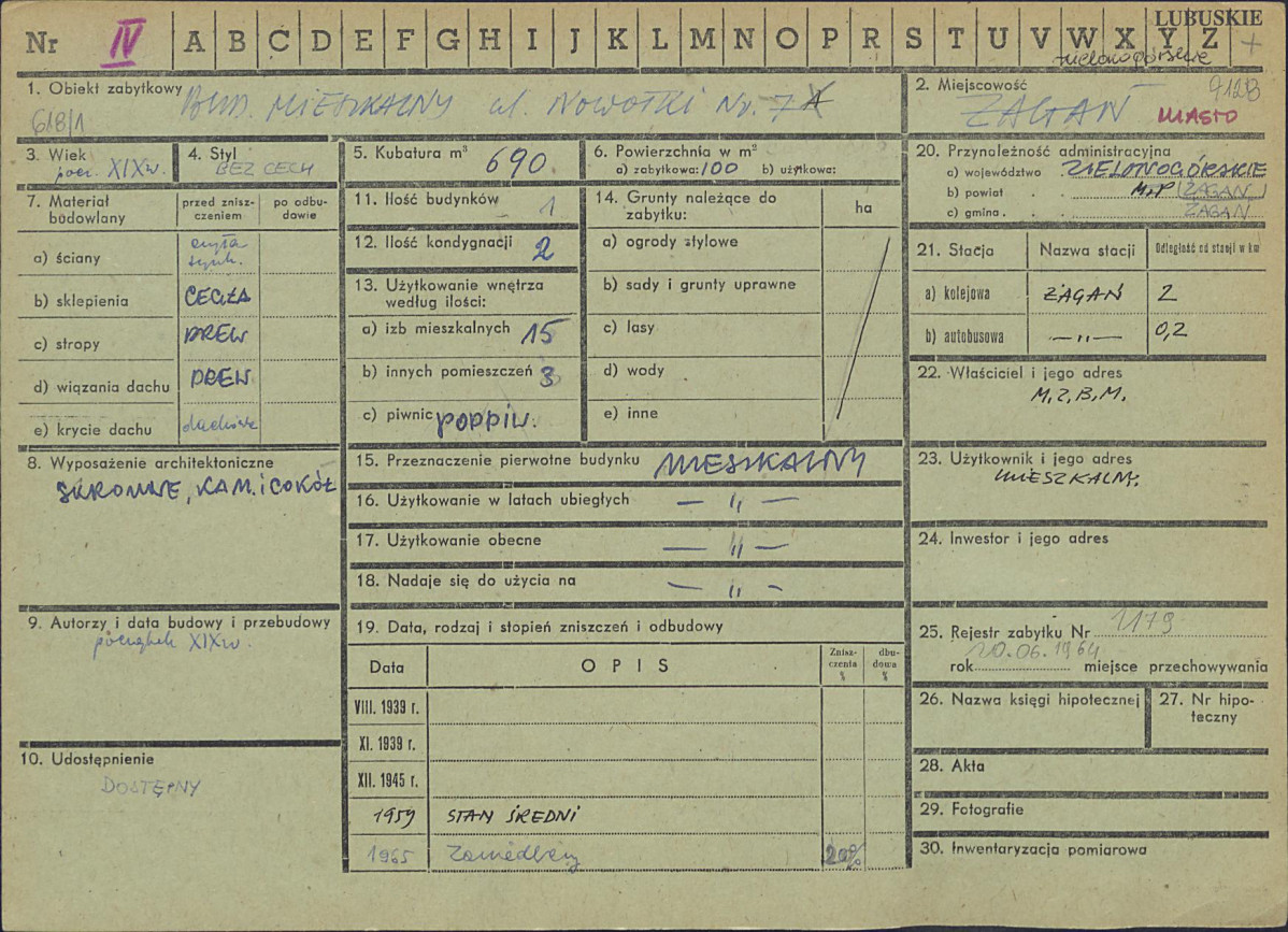 Karta zielona, skan nr 1