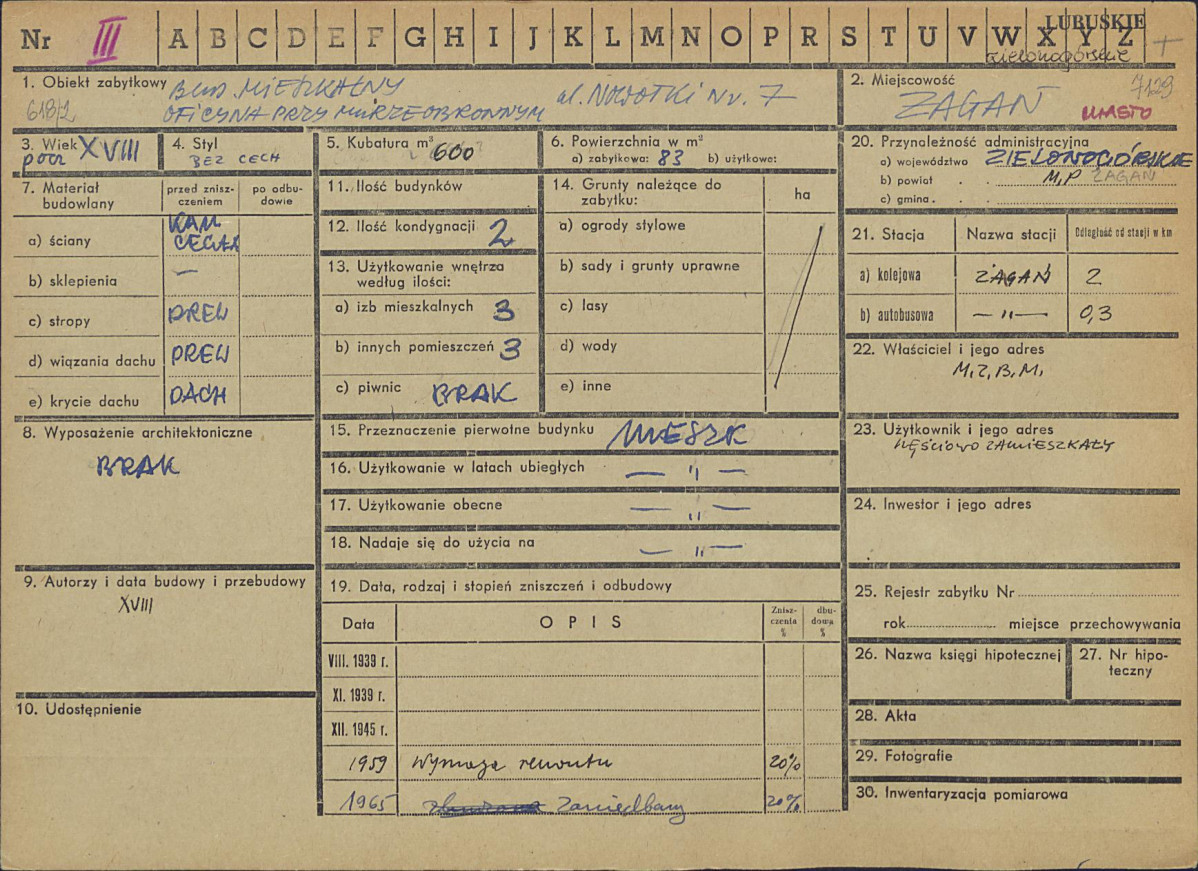 Karta zielona, skan nr 1