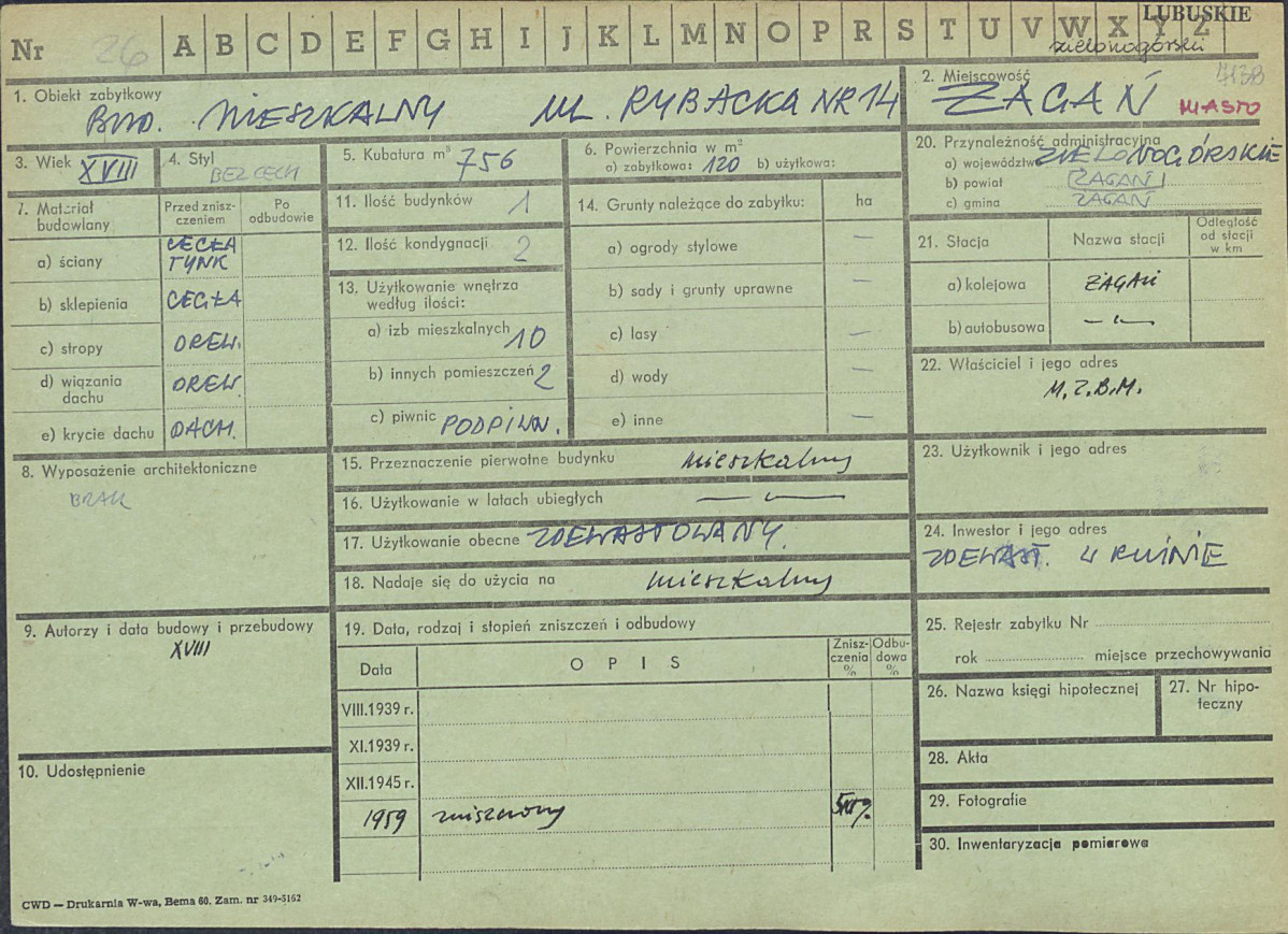 Karta zielona, skan nr 1