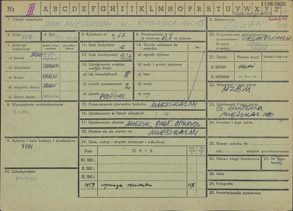 Karta zielona, skan nr 1