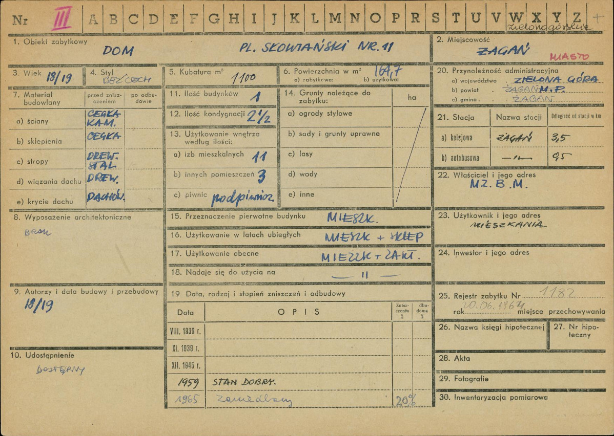 Karta zielona, skan nr 1