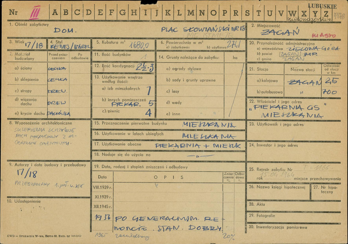 Karta zielona, skan nr 1