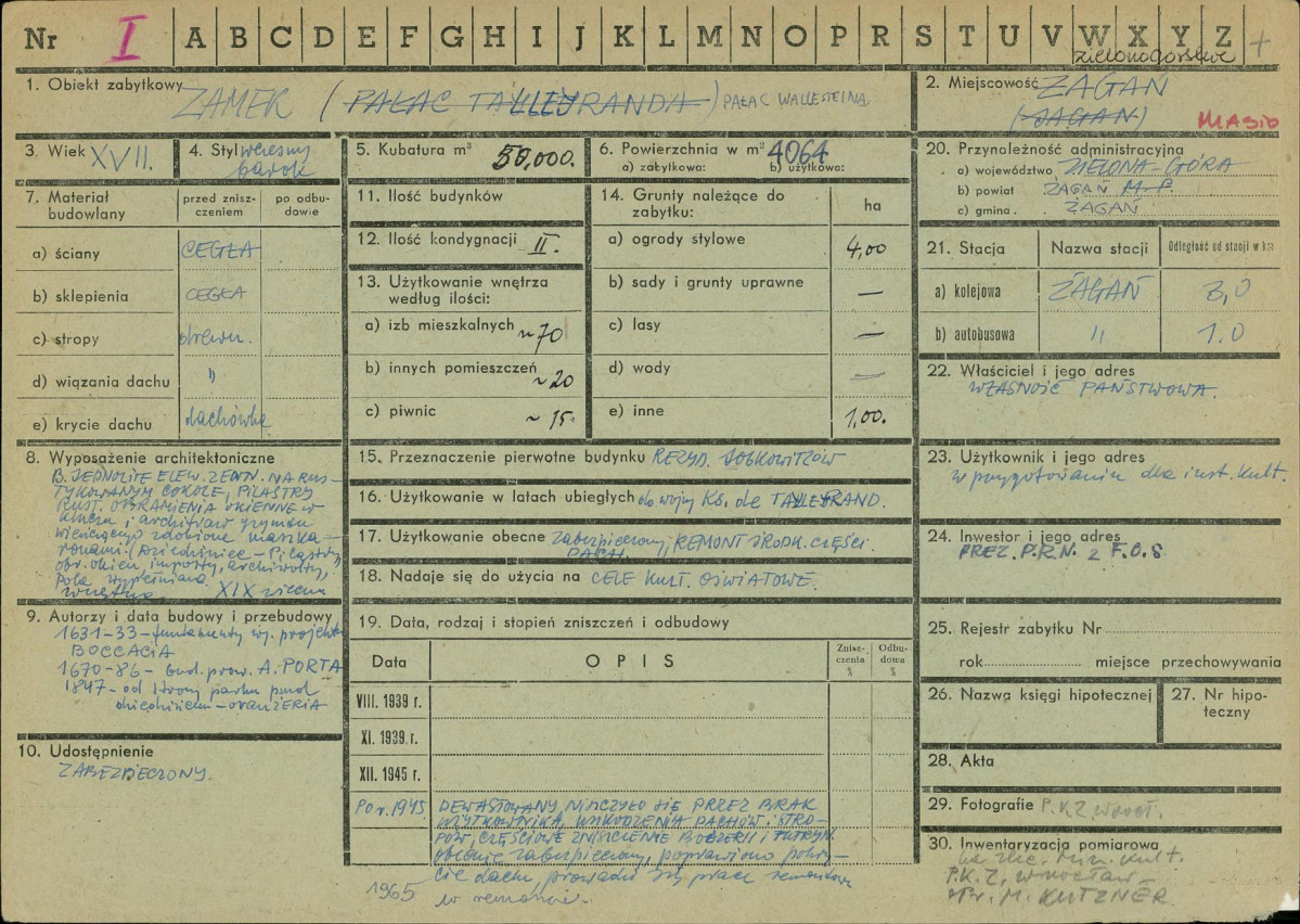Karta zielona, skan nr 1