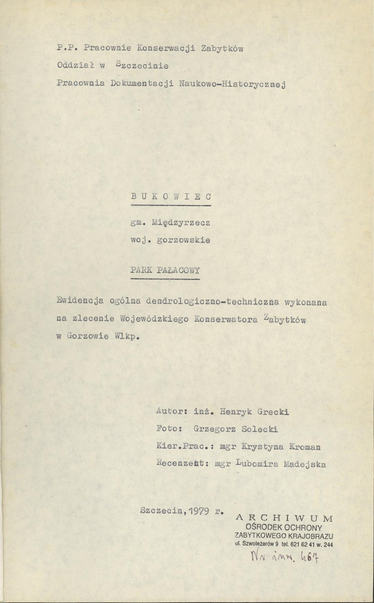Ewidencja parkowa, skan nr 4