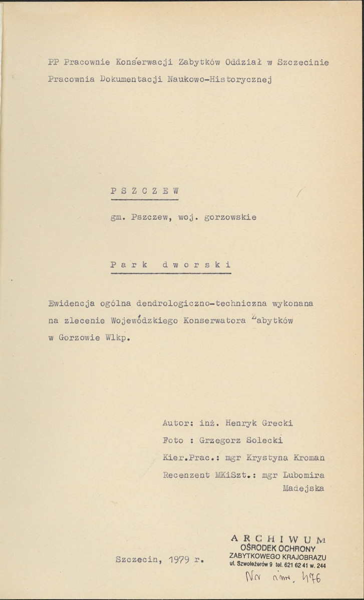 Ewidencja parkowa, skan nr 4