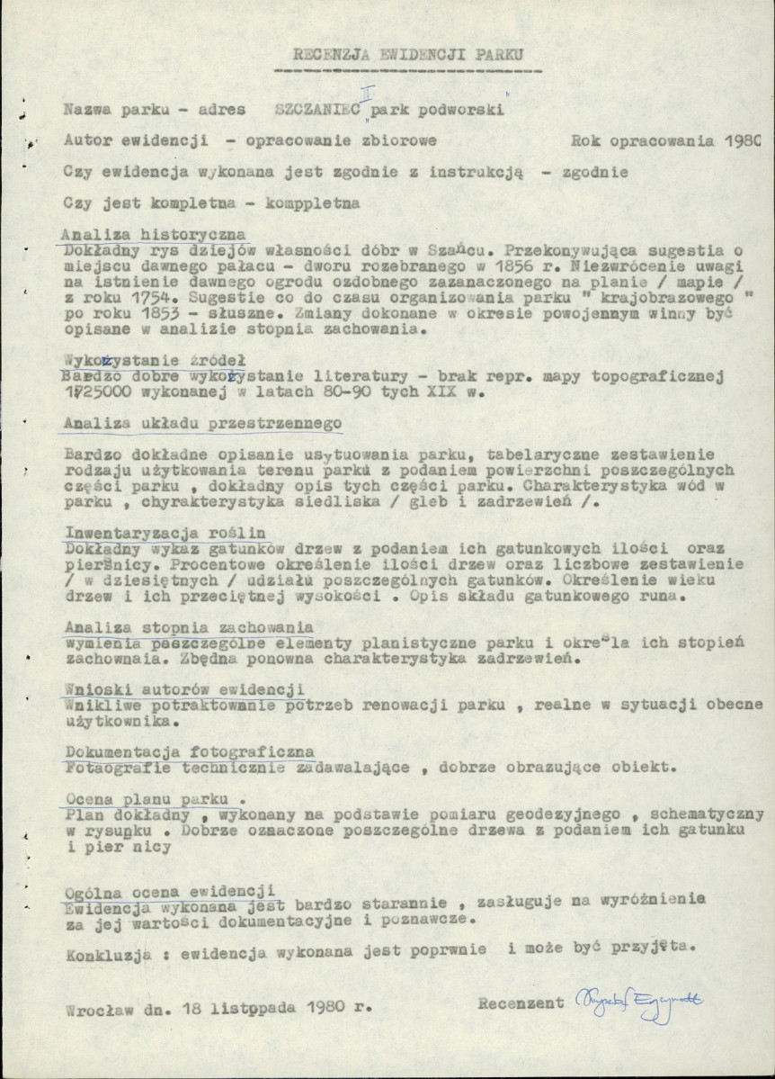 Ewidencja parkowa, skan nr 5