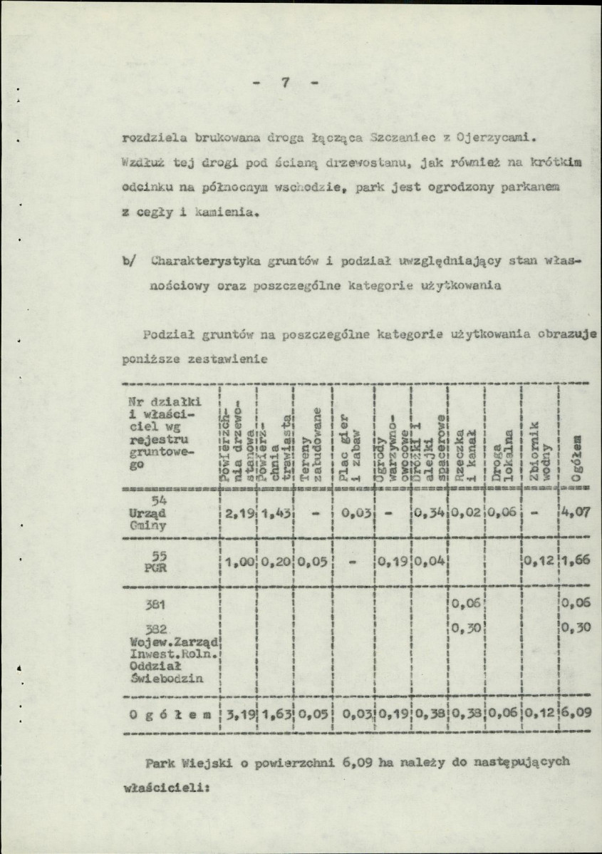 Ewidencja parkowa, skan nr 13
