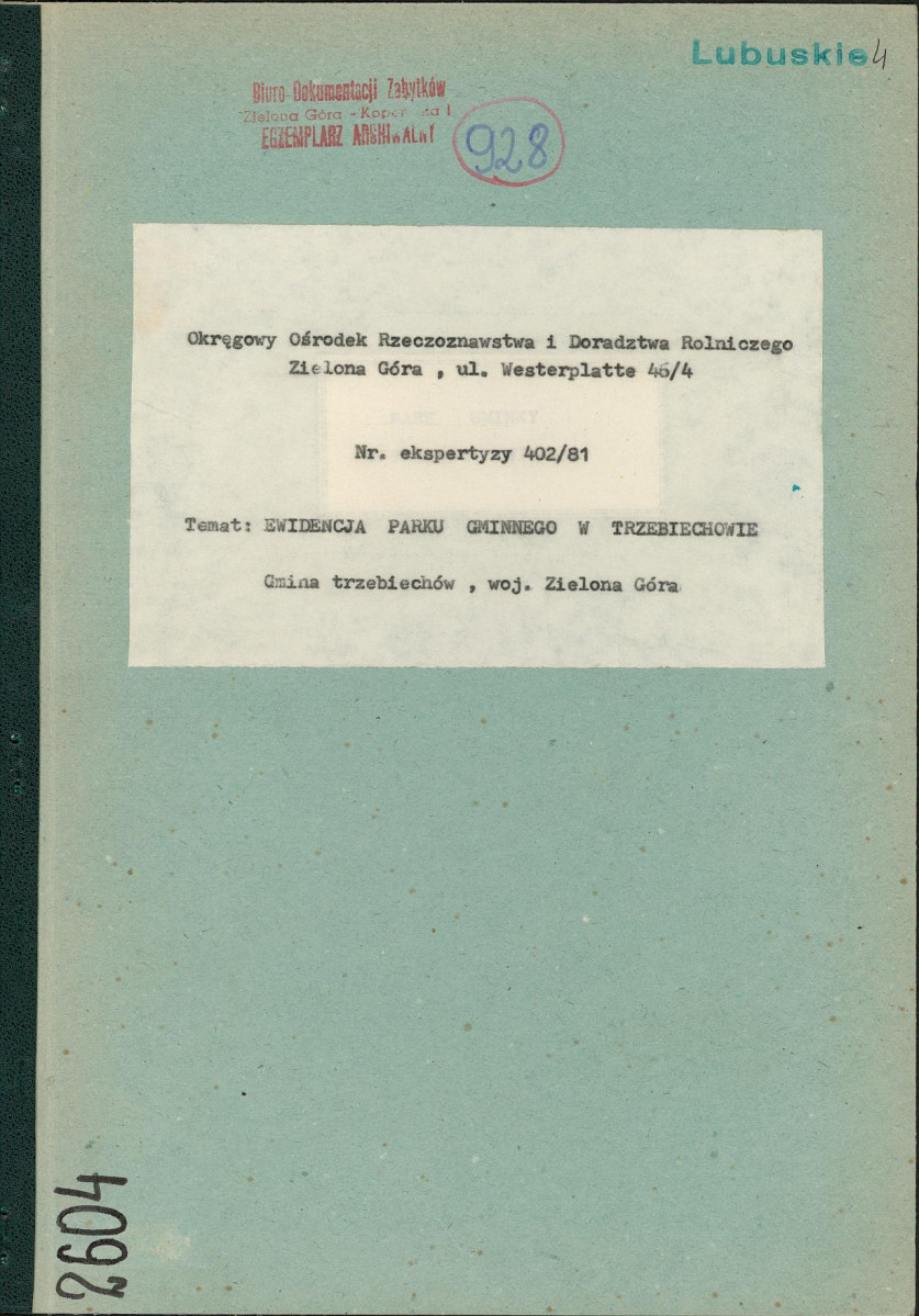 Ewidencja parkowa, skan nr 1