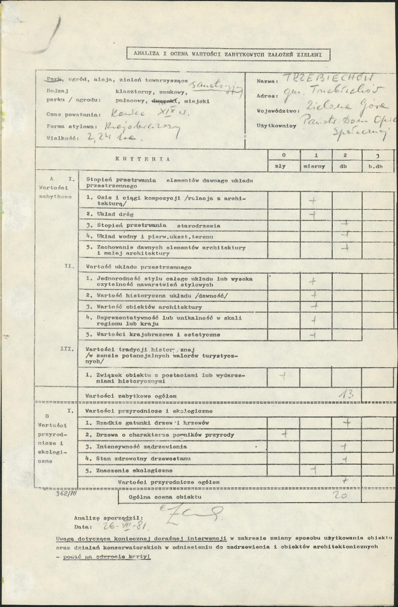 Ewidencja parkowa, skan nr 3