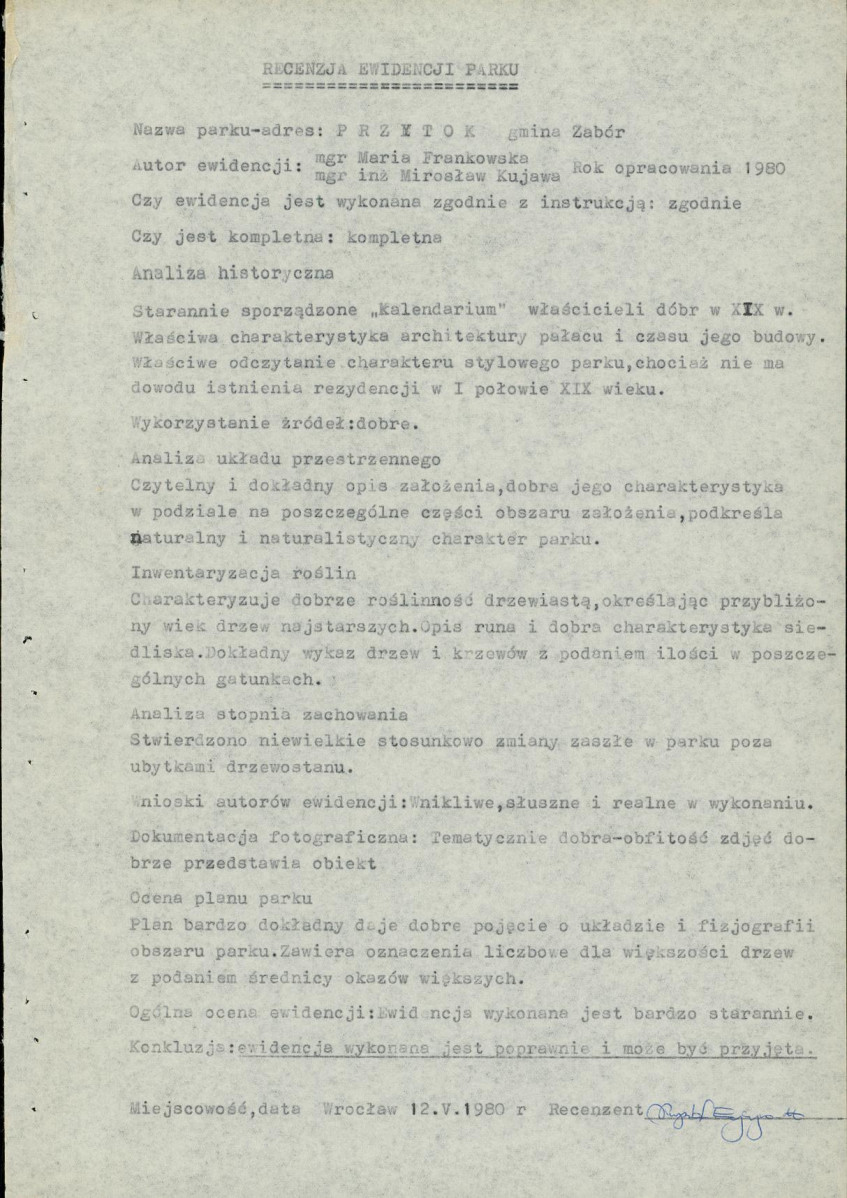 Ewidencja parkowa, skan nr 5