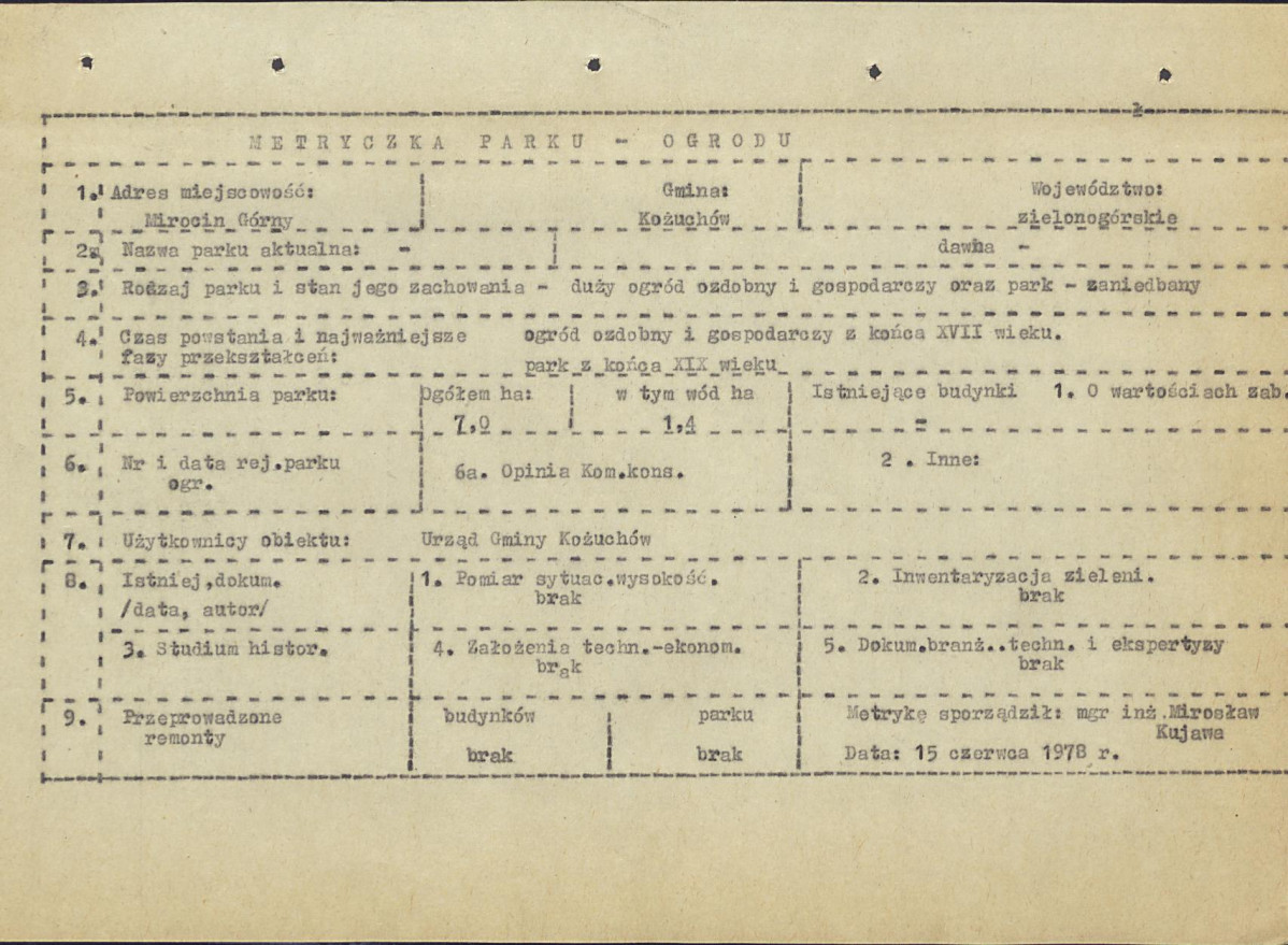 Ewidencja parkowa, skan nr 5