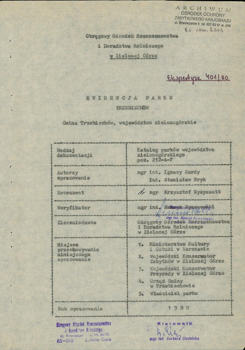 Ewidencja parkowa, skan nr 5