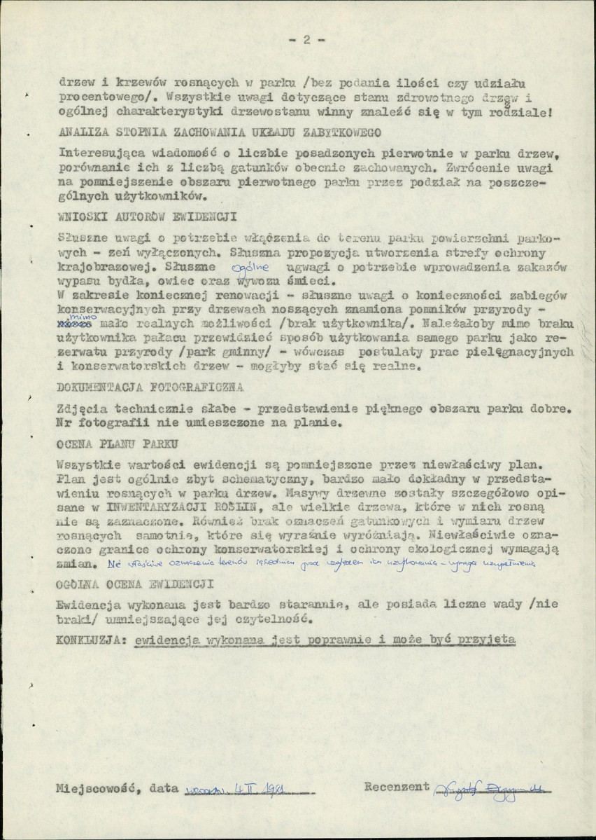 Ewidencja parkowa, skan nr 7