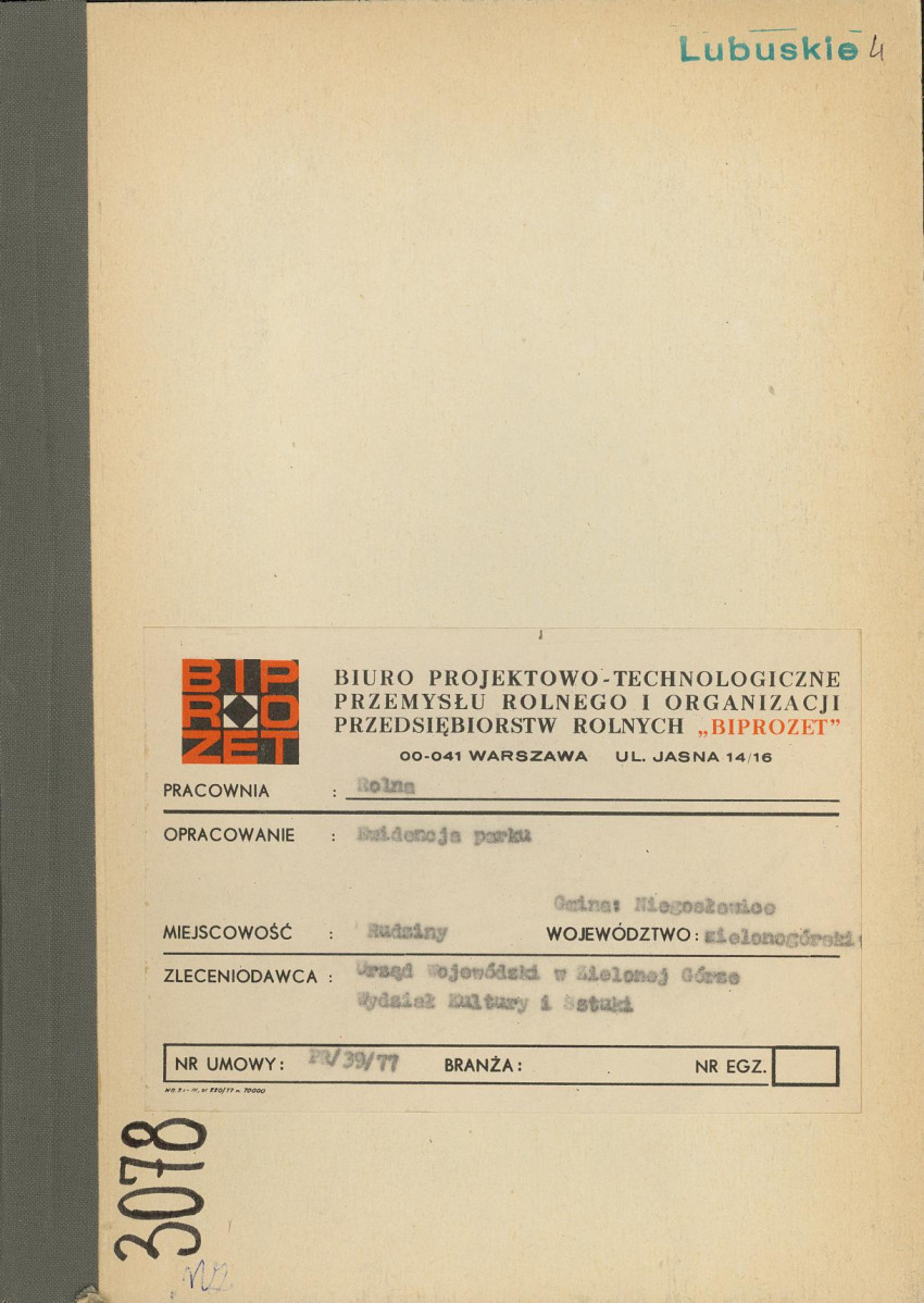 Ewidencja parkowa, skan nr 1