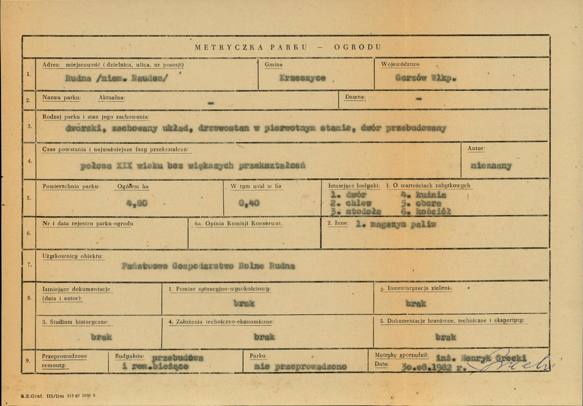 Ewidencja parkowa, skan nr 5