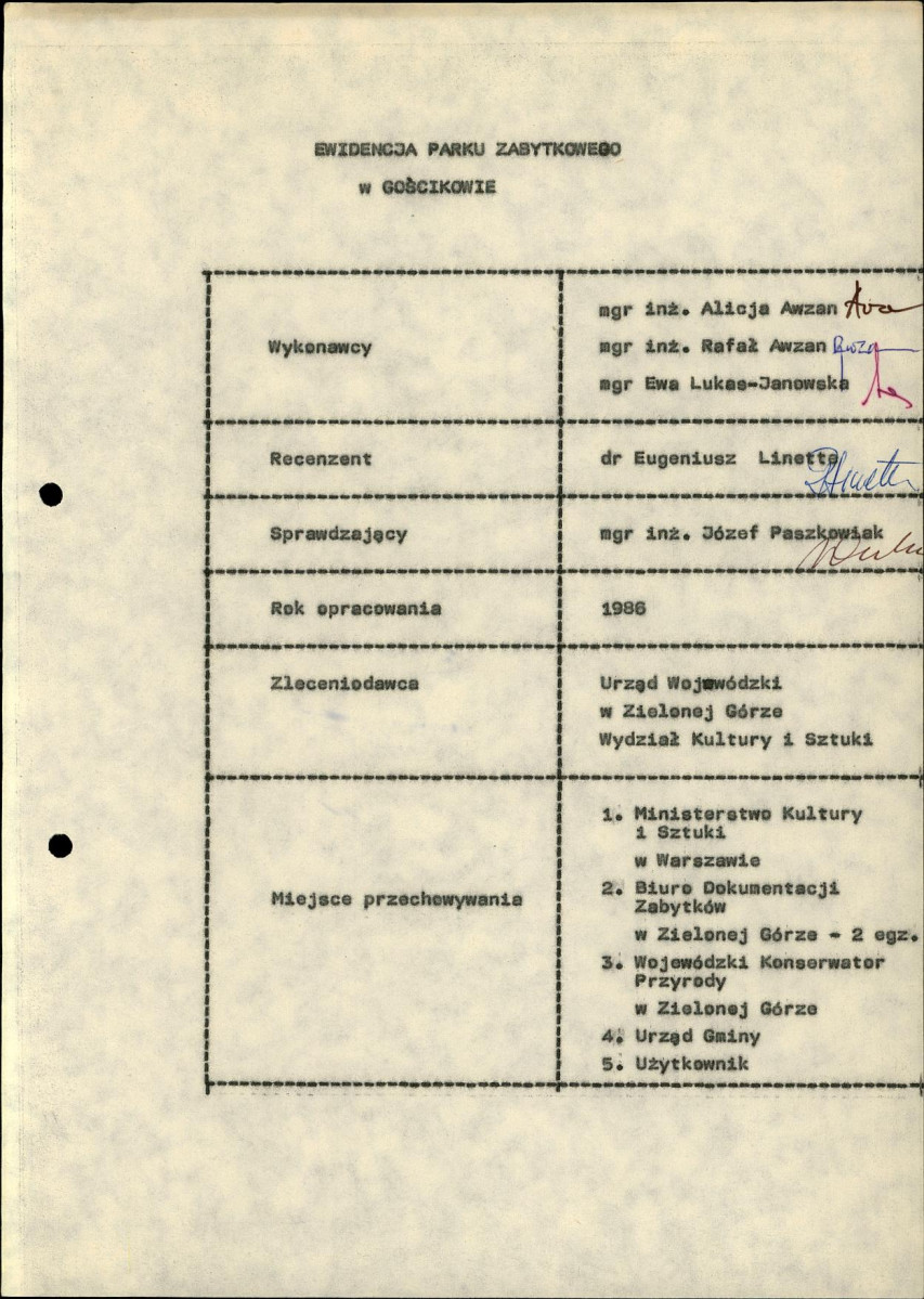 Ewidencja parkowa, skan nr 5