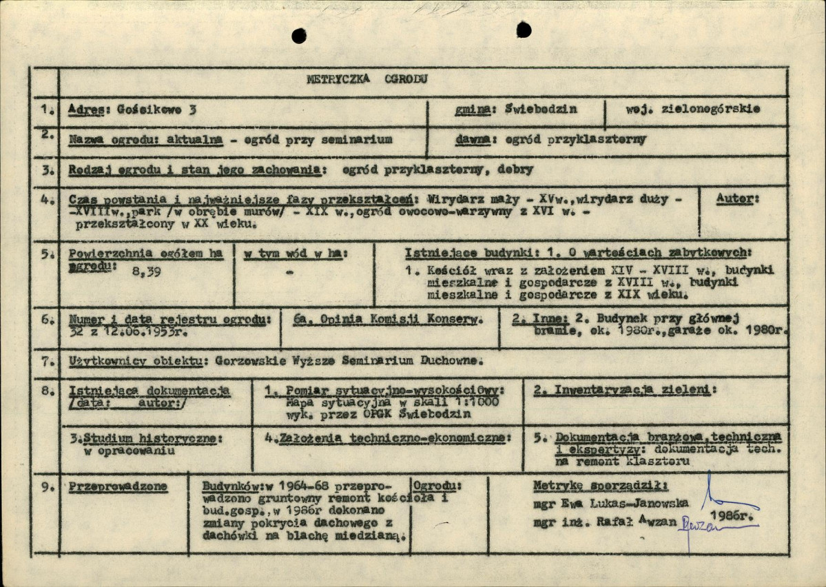 Ewidencja parkowa, skan nr 6