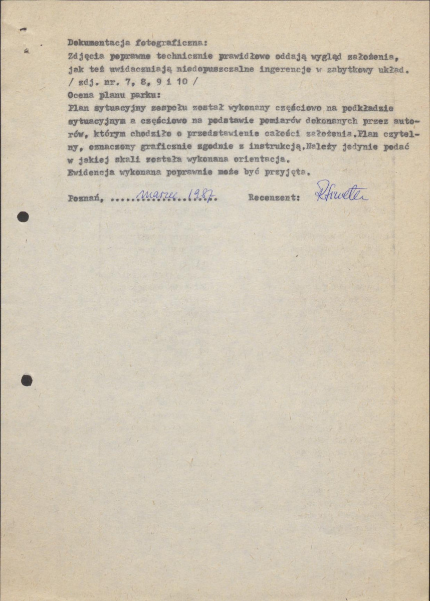 Ewidencja parkowa, skan nr 4