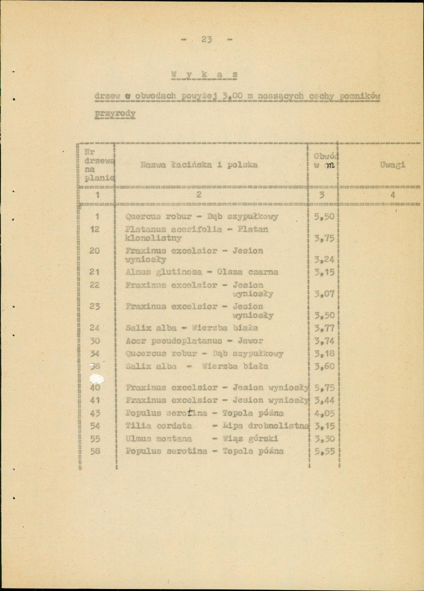 Ewidencja parkowa, skan nr 29