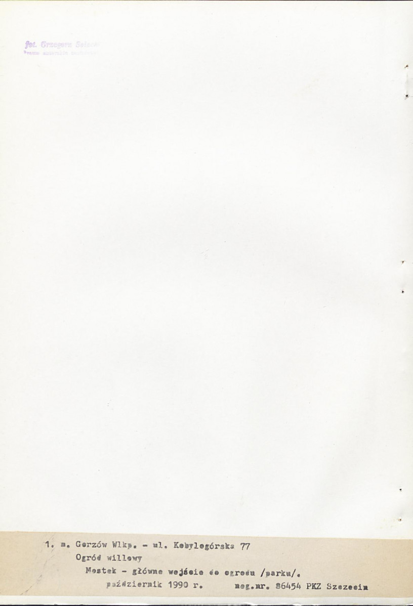 Ewidencja parkowa, skan nr 16