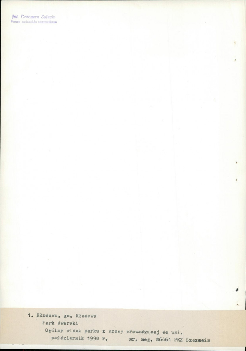 Ewidencja parkowa, skan nr 16