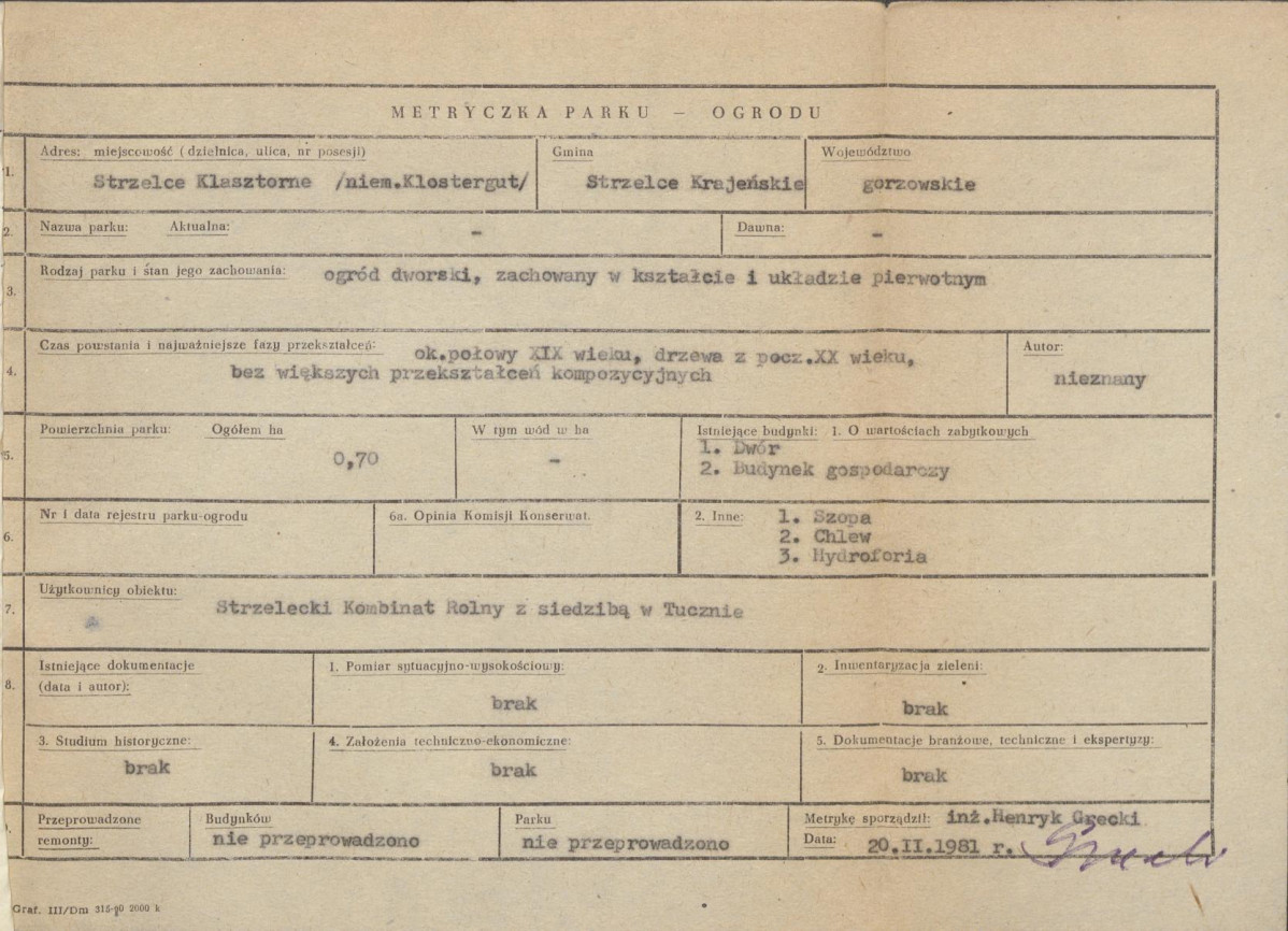 Ewidencja parkowa, skan nr 6