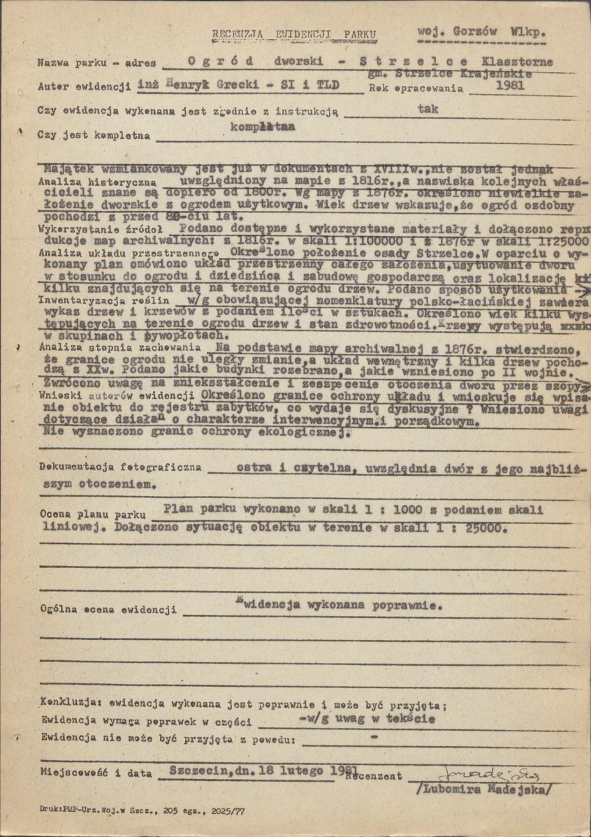 Ewidencja parkowa, skan nr 23