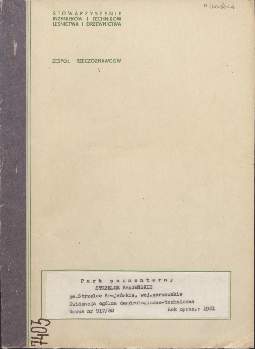 Ewidencja parkowa, skan nr 1