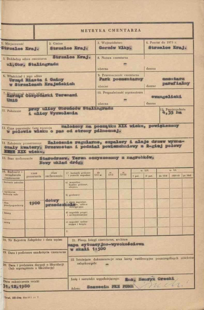 Ewidencja parkowa, skan nr 6